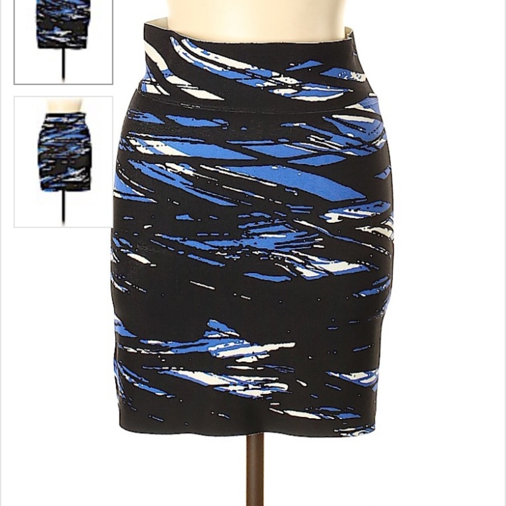 BCBG MAXAZRIA Bodycon Bandage Skirt